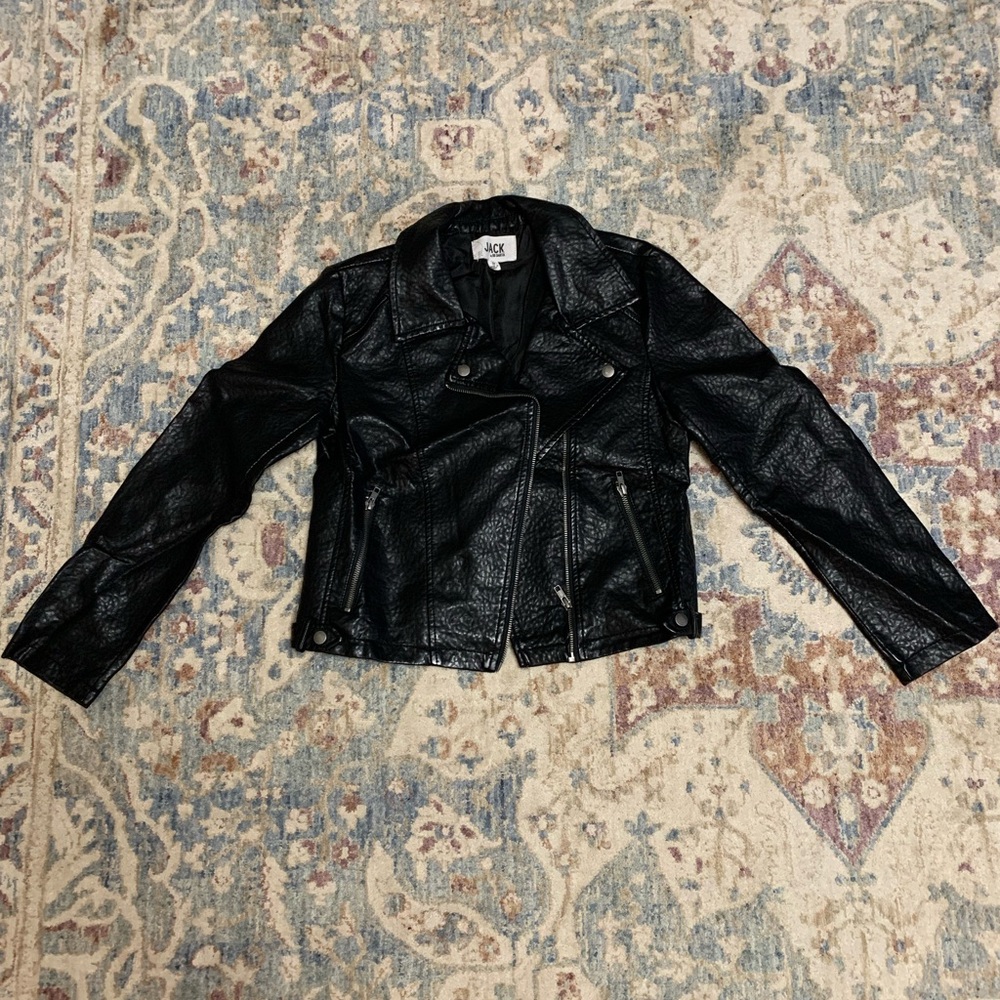 BB Dakota Women's Black Leather Jacket